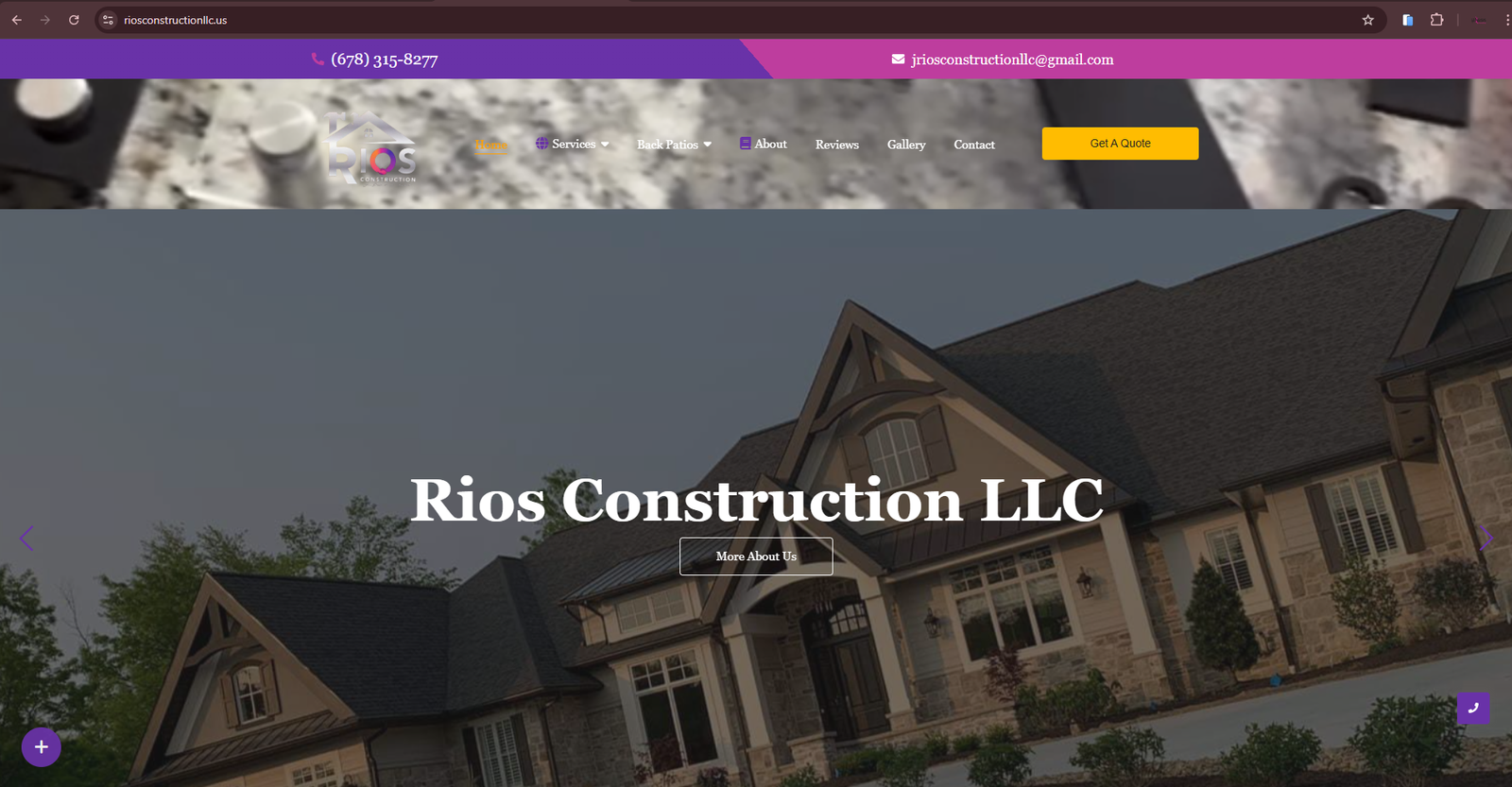 Rios Construction LLC–Blog